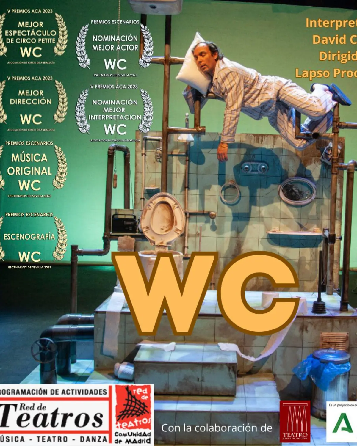 Cartel de WC