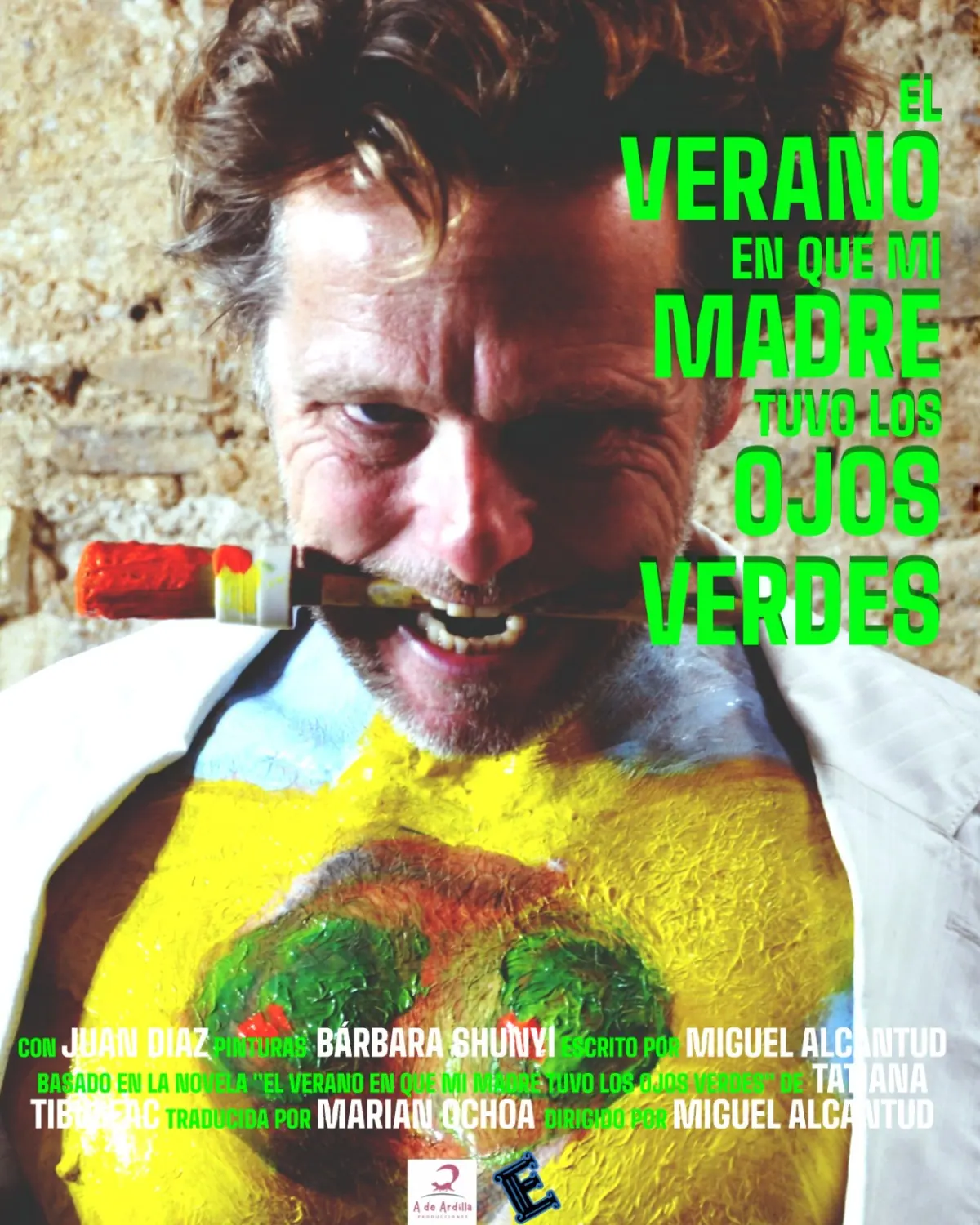 Cartel de El Verano en que mi Madre tuvo los Ojos Verdes