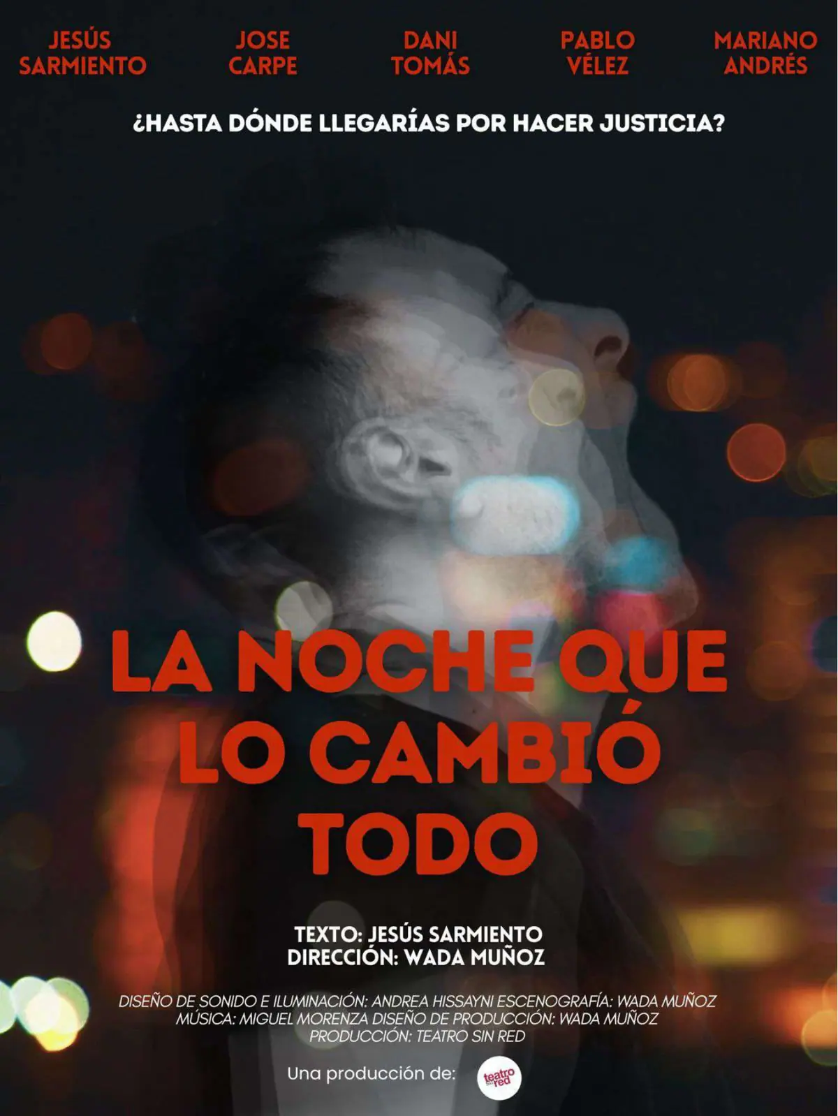 Cartel de La noche que lo cambió todo