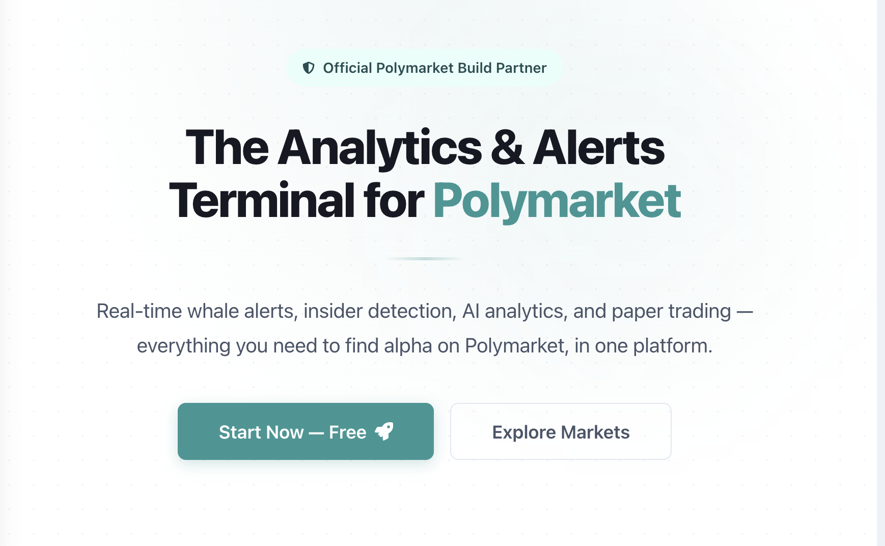 PolyAlertHub screenshot