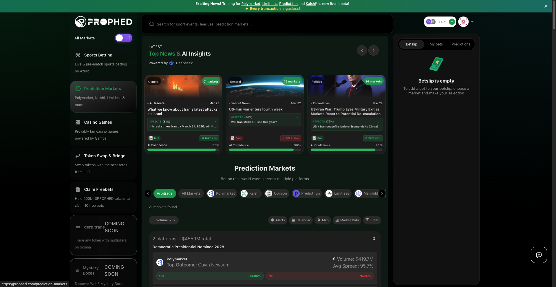 Prophed screenshot