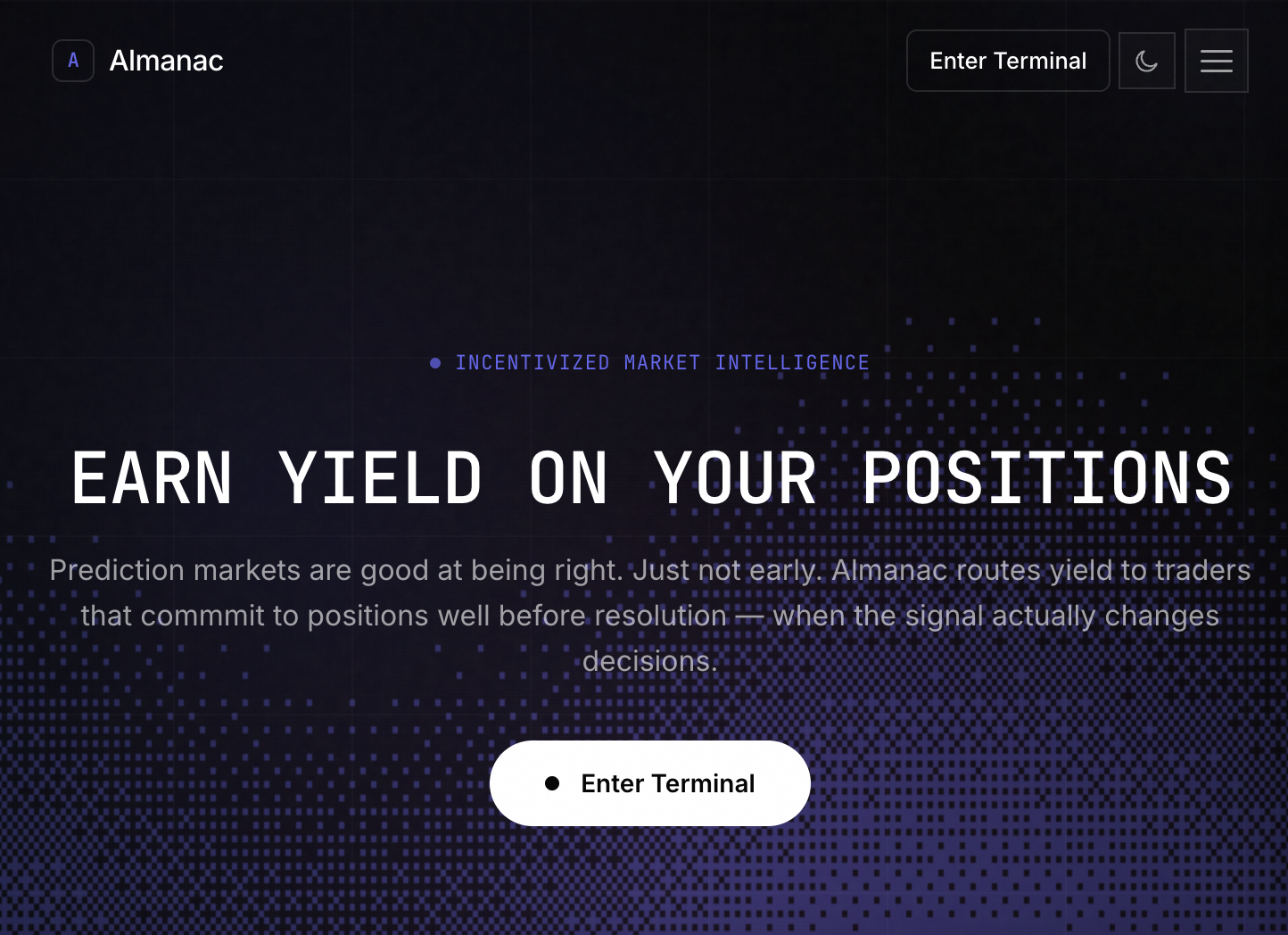 Almanac — Accurate Before It's Obvious screenshot
