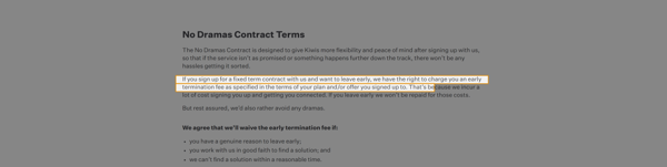 What the published terms say for SL-9