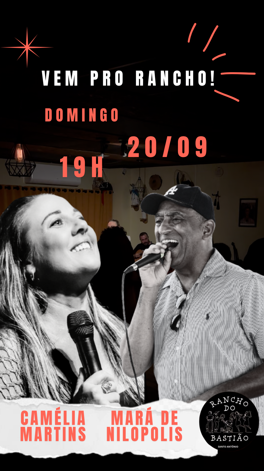 CAMÉLIA MARTINS E MARÁ DE NILÓPOLIS