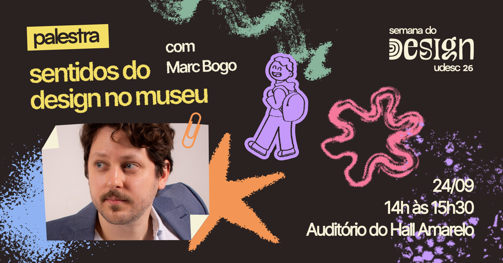 Sentidos do Design no Museu, com Marc Bogo