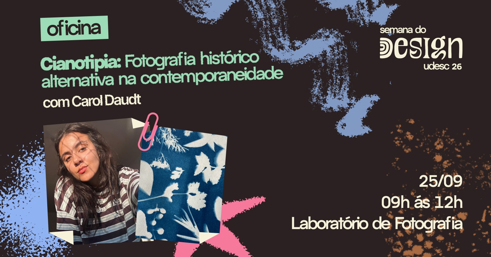 Cianotipia: Fotografia Histórico Alternativa na Contemporaneidade, com Carol Daudt