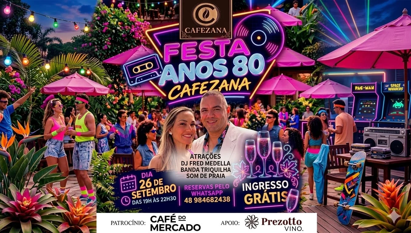Festa Anos 80 – Cafezana