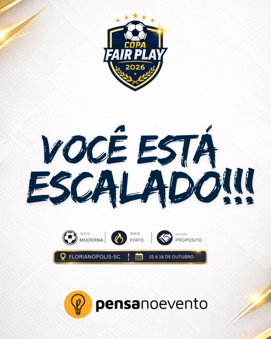 COPA FAIR PLAY 2026 15/10/2026 a 18/10/2026