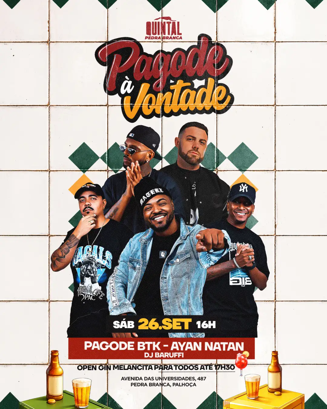 PAGODE À VONTADE - Pagode BTK + Ayan Natan + Dj Baruffi