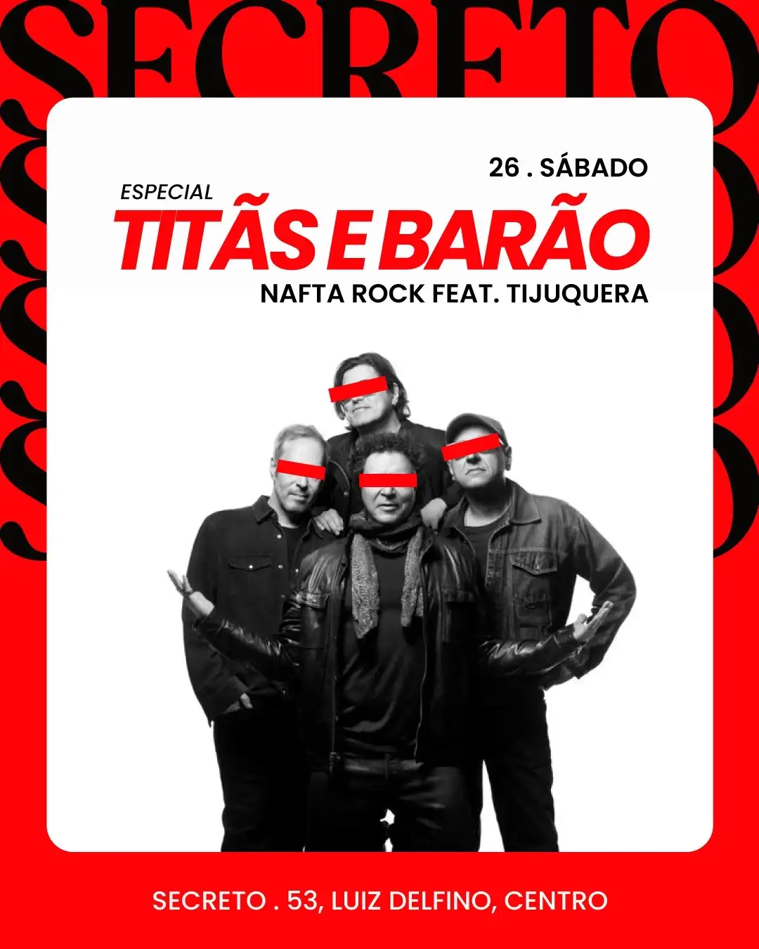 Especial TITÃS e BARÃO por Nafta Rock feat. Tijuquera