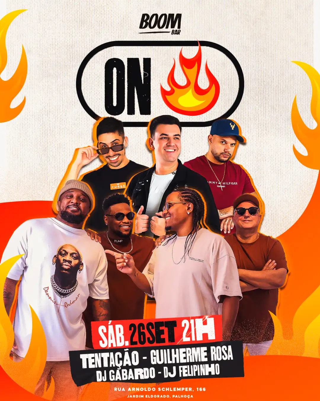 ON FIRE - TENTAÇÃO + PART. GUILHERME ROSA + DJ FELIPINHO