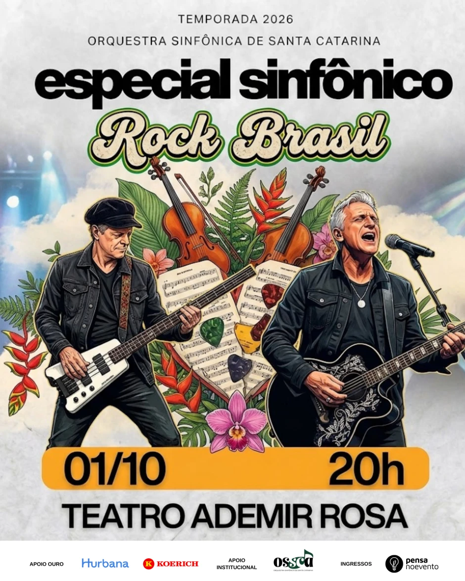 Especial Rock Brasil - OSSCA convida Rodrigo Santos e Maurício Gasperini