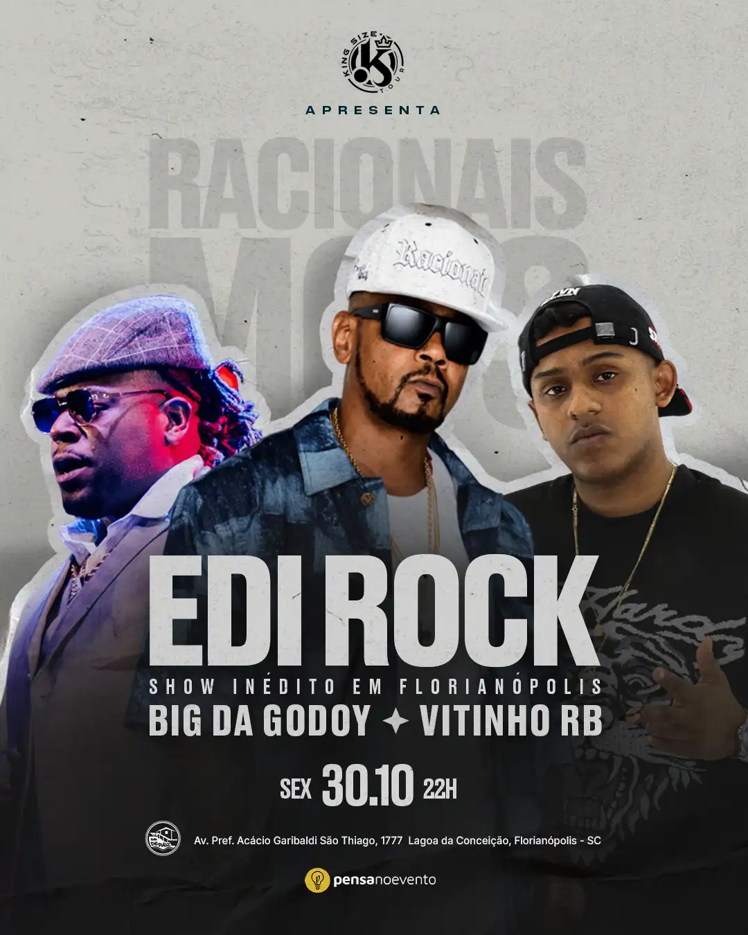 KING SIZE apresenta Edi Rock, do Racionais MC’s