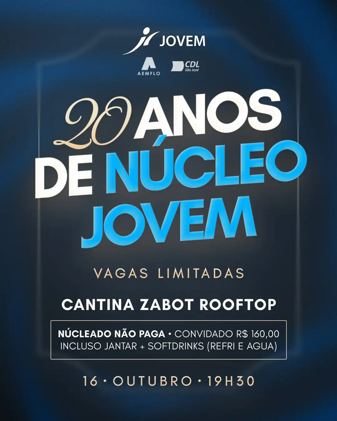 Você faz parte dessa história | 20 ANOS DO NÚCLEO JOVEM