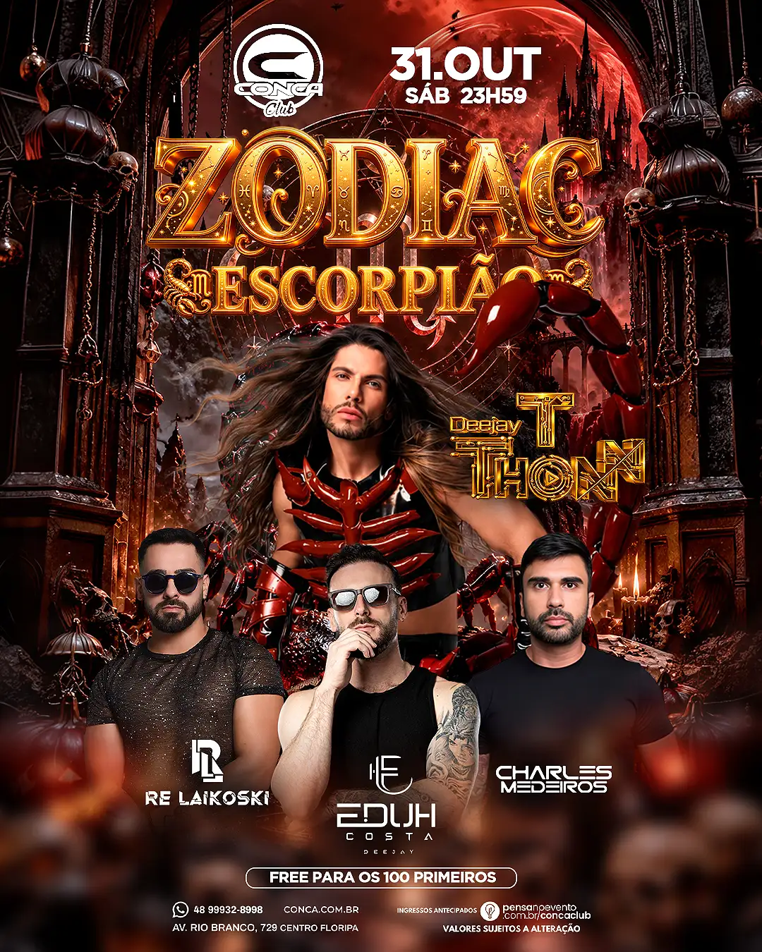 ZODIAC • ESCORPIÃO
