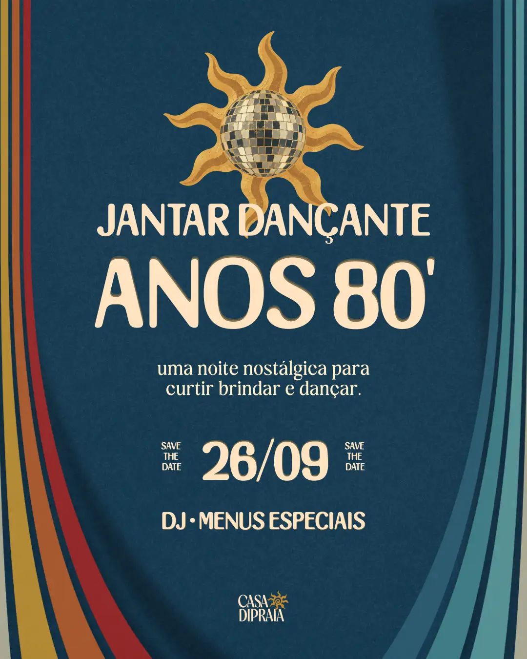 Jantar Dançante - Anos 80