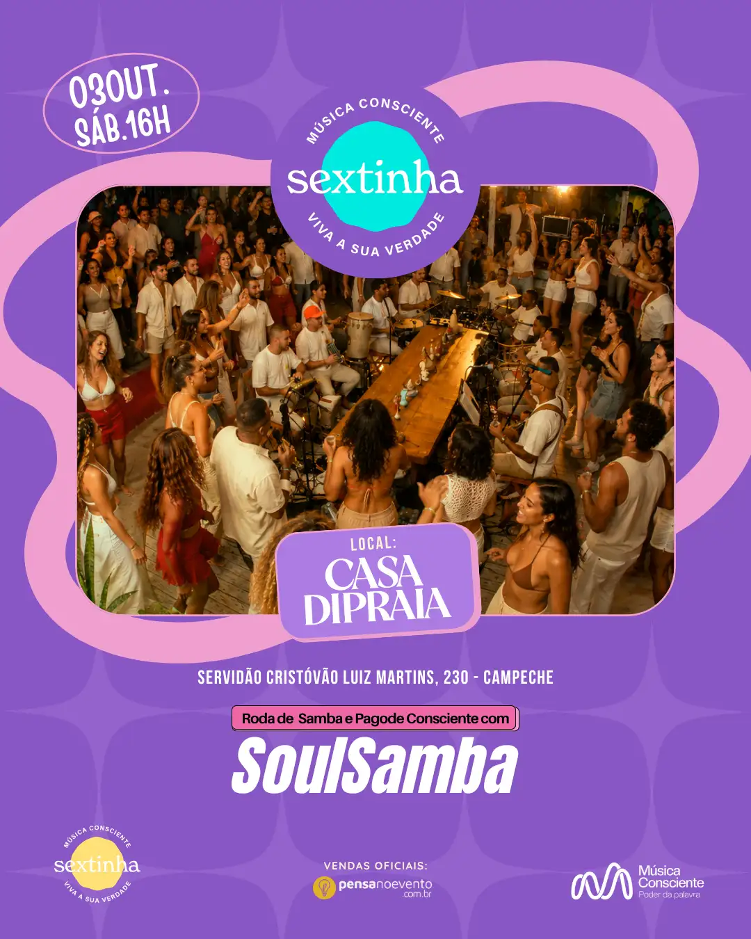 Sextinha no Casa di Praia!