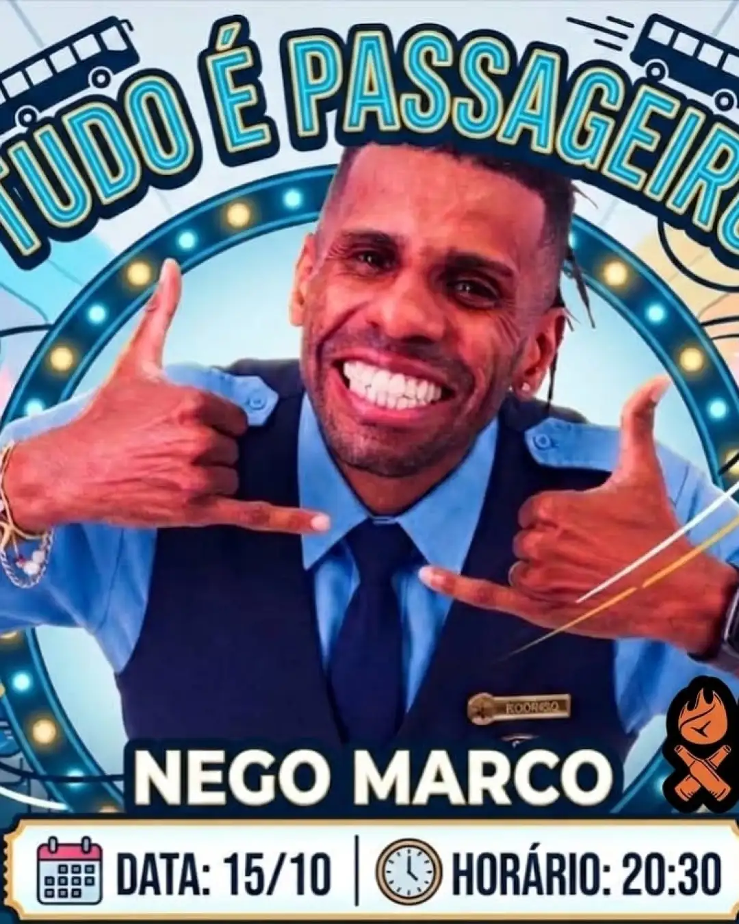 Nego Marco em tudo é passageiro