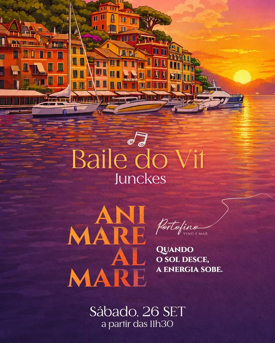 Sábado- Baile do Vini