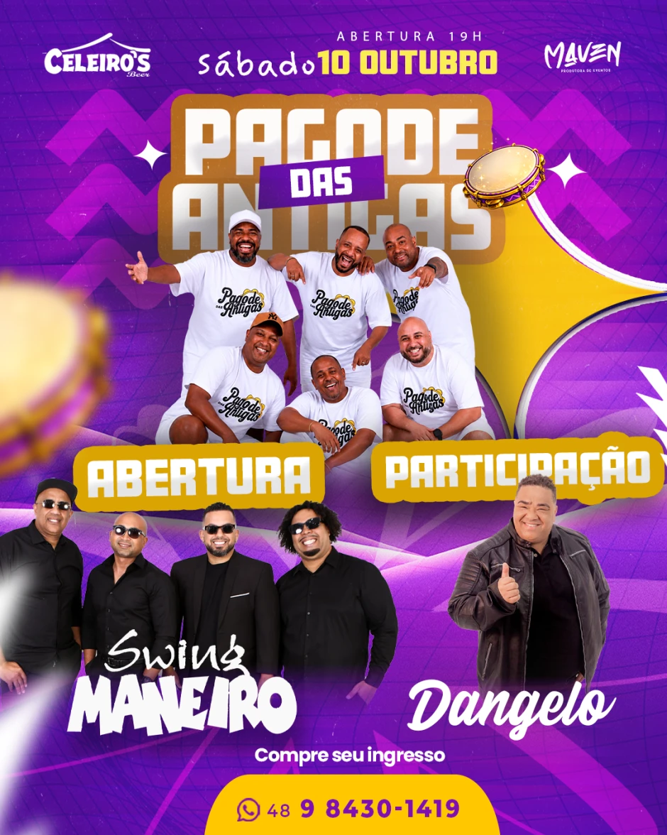 Pagode das antigas - Edição Outubro