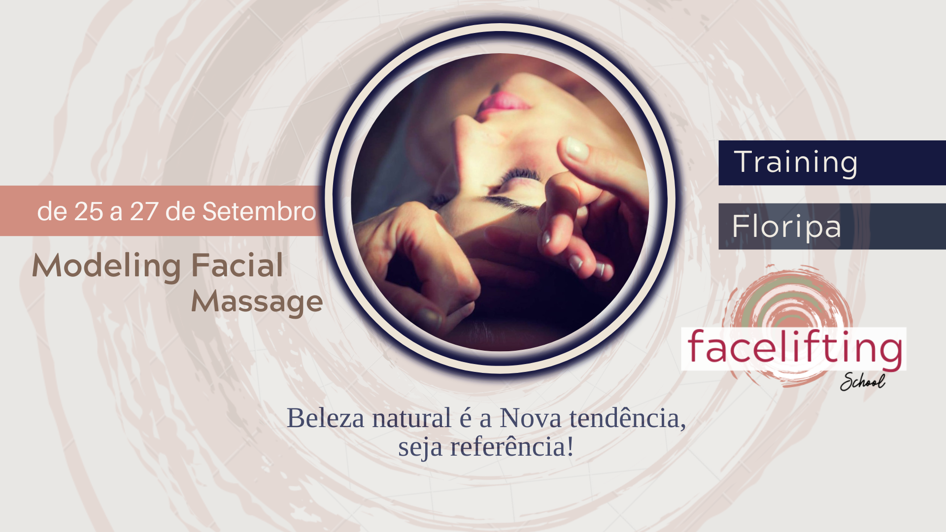Modeling Facial Massage Training Floripa