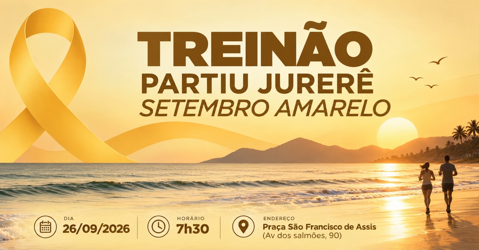 Treinão Partiu Jurerê - Setembro Amarelo