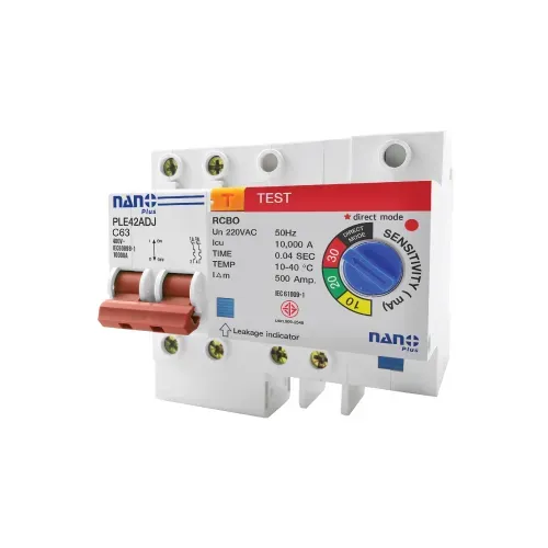NNP-RCCB With Over Current Protection (Adjustable mA)