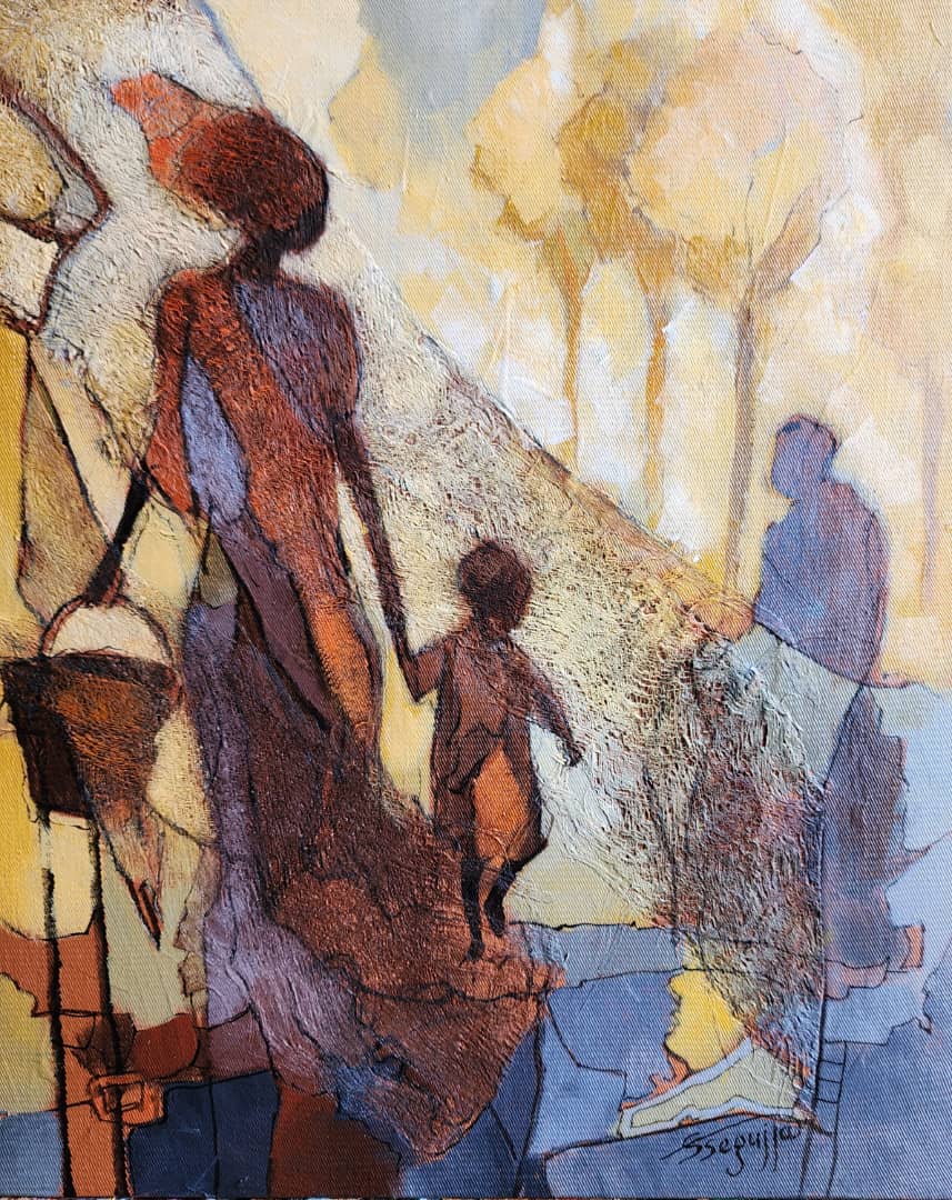 Realities – small original artwork by Ssegujja Godfrey