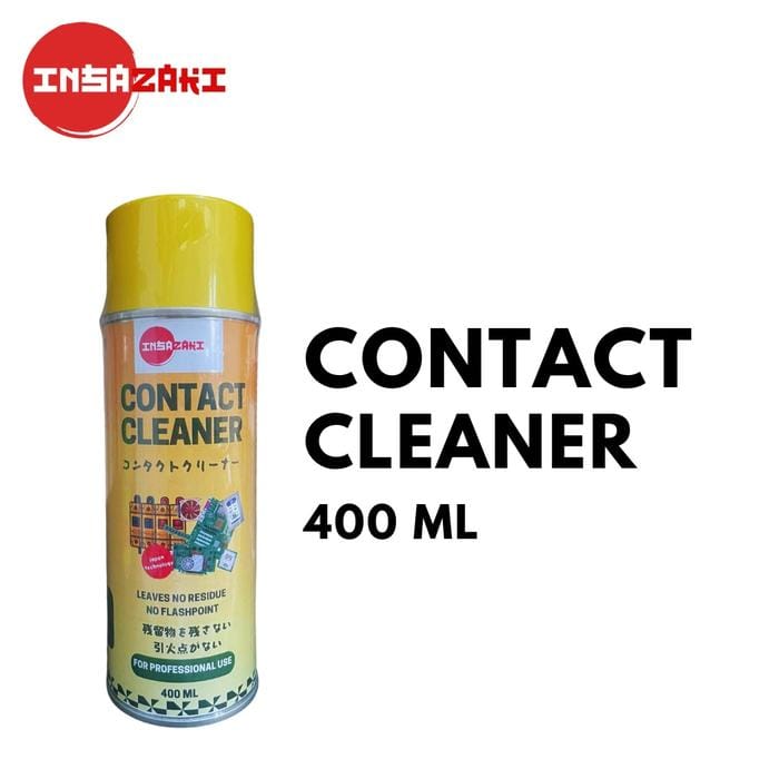 INSAZAKI Contact Cleaner Pembersih Komponen Elektronik 400ML - Image 1