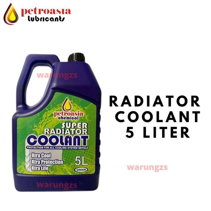 PETROASIA Radiator Coolant Hijau 5L - Image 1