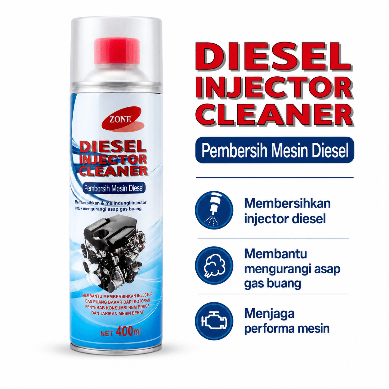 ZONE Diesel Purge 400ML - ZONE