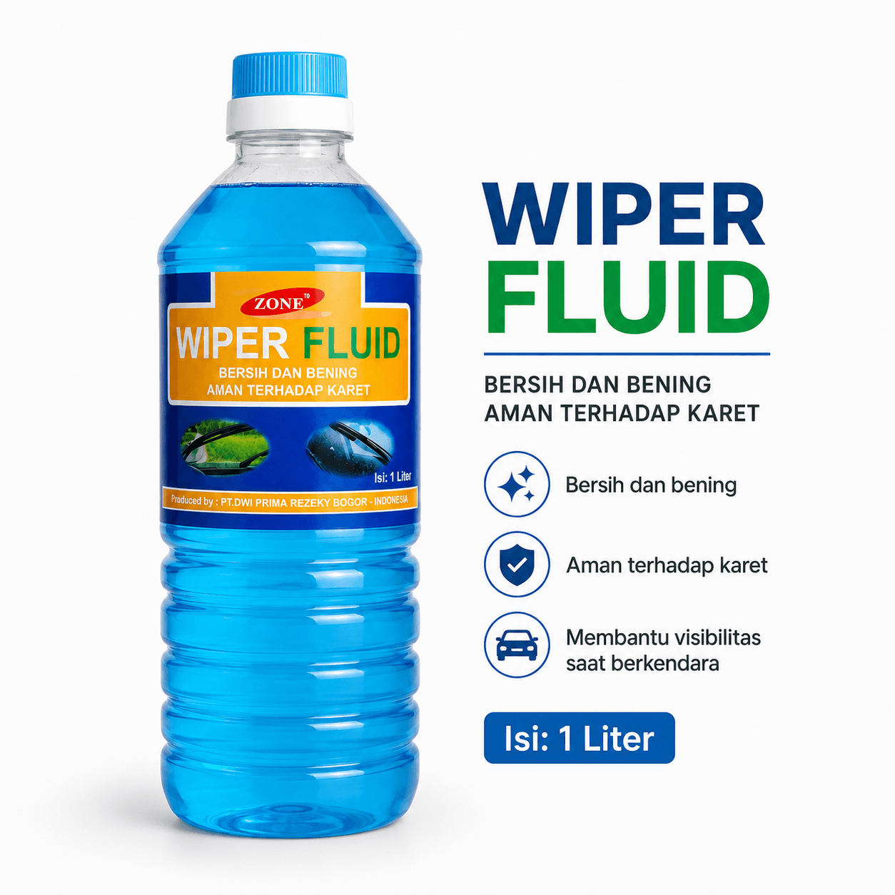ZONE Wiper Fluid 1 L - Image 1