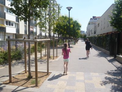 rue Waldeck Rousseau à Aubervilliers