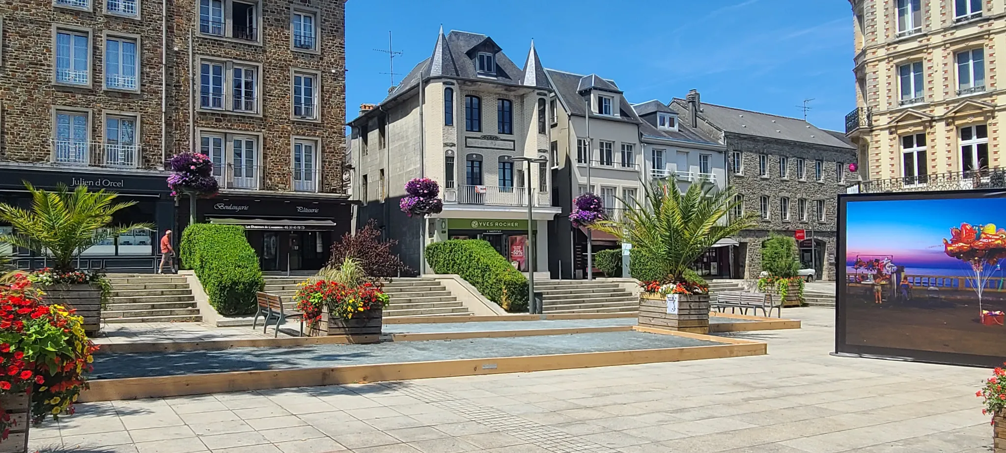 centre-ville de Coutances