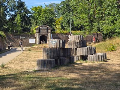 Parc de la Citadelle à Lille, fortifications Vauban