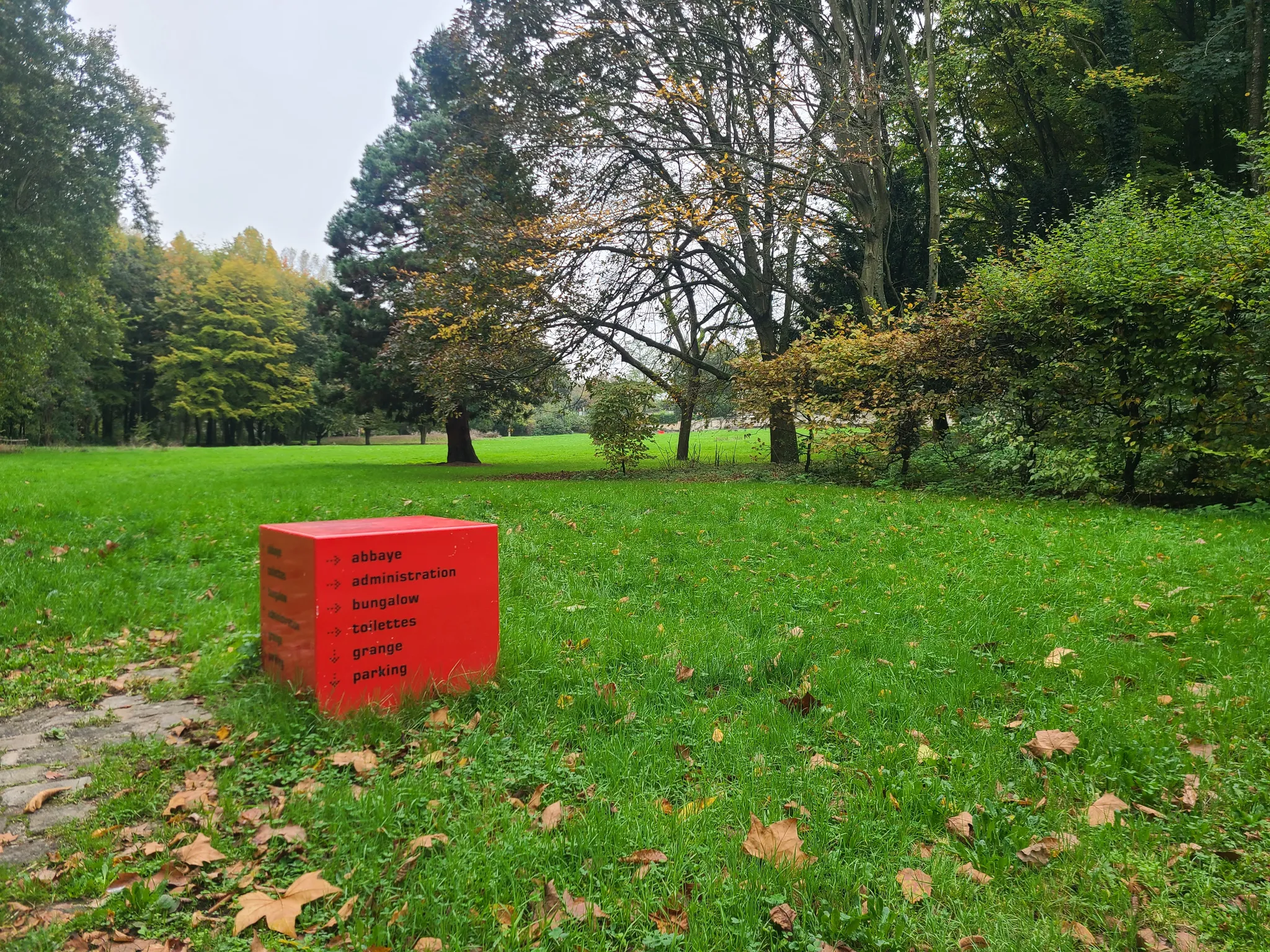 Abbaye royale de Maubuisson, son parc