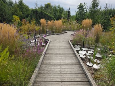 Mosaïc, jardin des Cultures à proximité de Lille, à Houplin-Ancoisne
