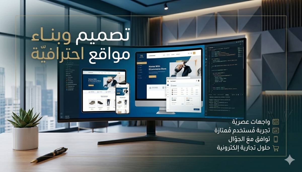 خدمة تصميم مواقع إلكترونية احترافية — photo 2